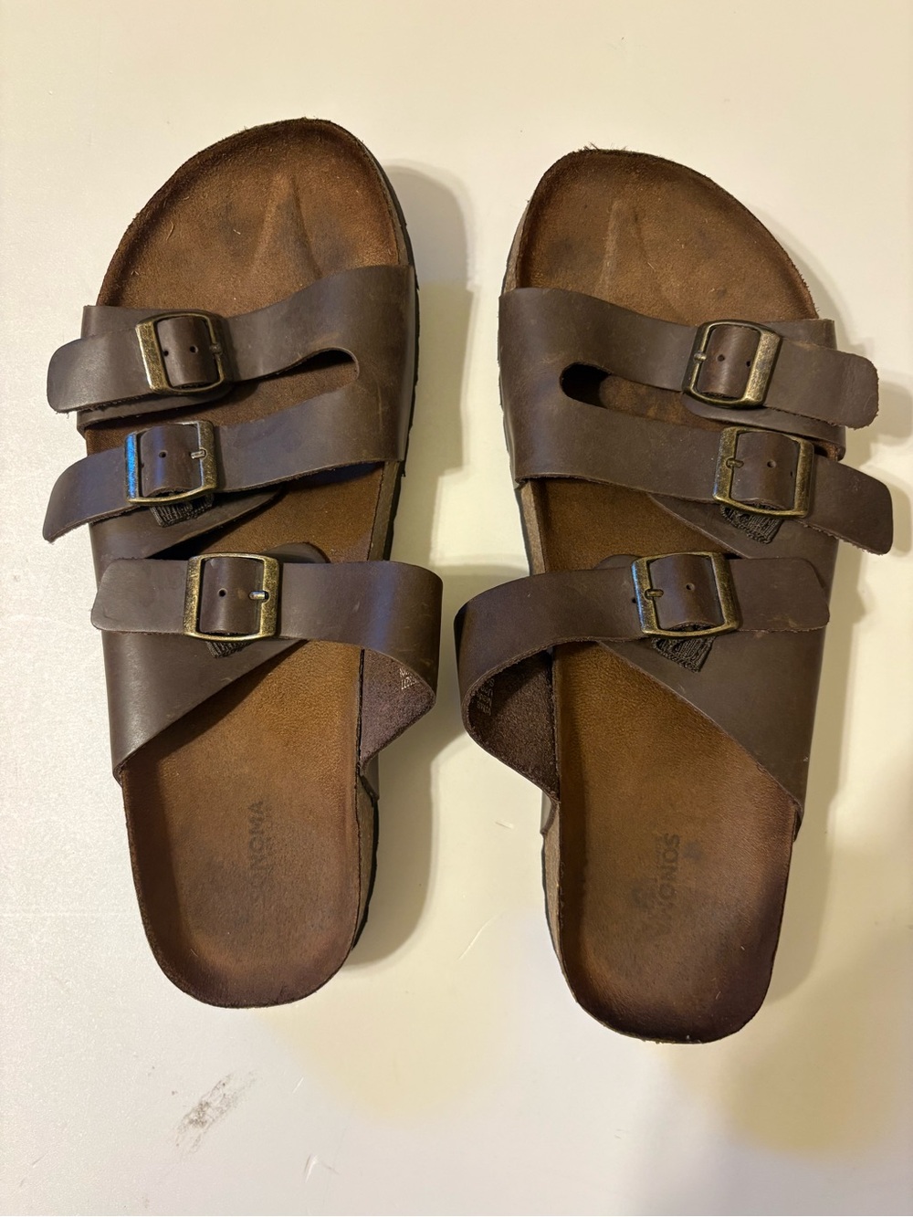 Sonoma brand slip on sandals
